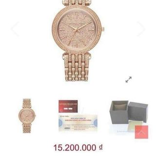 ĐỒNG HỒ NỮ CAO CẤP M.K FULL HỘT XOÀN 2