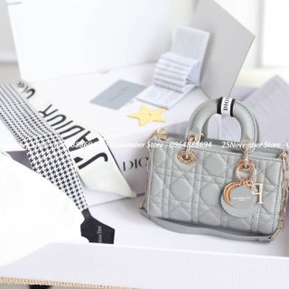 𝐓𝐔́𝐈 𝐗𝐀́𝐂𝐇 Cao Nấp Nữ   Màu Sắc: Ghi -  Size :18cm