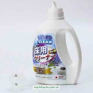Nước lau sàn nhà gốc thực vật Mitsuei Kenko Clean hương Lavender 2L - Hachi Hachi Japan