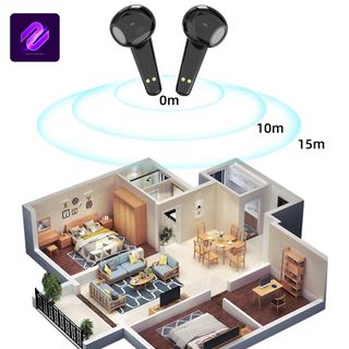TAI NGHE BLUETOOTH BYZ-TA1 TAI NGHE GAMING CHƠI GAME BASS CHUẨN THỜI LƯỢNG 4H Nghe Nhạc