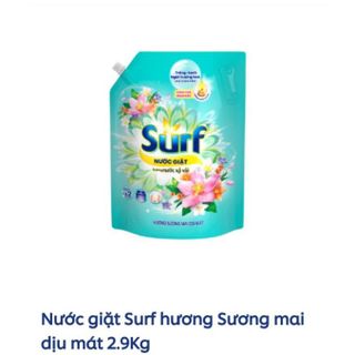 Nước giặt Surf chính hãng công thức đậm đặc 2.9 kg CTB11 - BECHIP