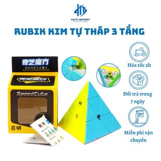 RuBik 3x3 Kim Tự Tháp, Rubik Tam Giác 3 Tầng, Thách Thức Độ Khó Cao Cấp