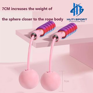 Dây Nhảy Đàn Hồi Không Dây Có Bóng, Dây Nhảy Không Tiếng Ồn, Luyện Thể Lực Tập Gym