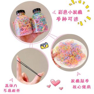 Set 600 Dây Thun Buộc Tóc Nhiều Màu