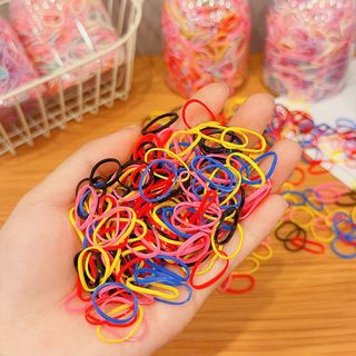 Set 600 Dây Thun Buộc Tóc Nhiều Màu