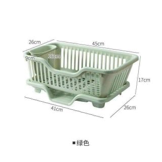 Khay Nhựa Úp Chén Bát Ráo Nước Tiện Lợi - Rổ úp bát đĩa có khay hứng nước