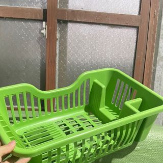 Khay Nhựa Úp Chén Bát Ráo Nước Tiện Lợi - Rổ úp bát đĩa có khay hứng nước