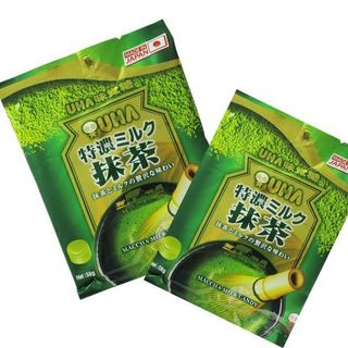 Kẹo sữa trà xanh UHA Tokuno 58g - Hachi Hachi Japan Shop giá sỉ