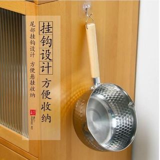 CHẢO QUÁCH NHẬT BẢN INOX CÁN GỖ 18CM