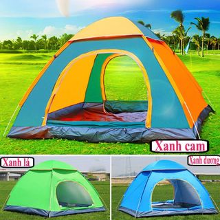 LỀU CẮM TRẠI, LỀU DÃ NGOẠI TỰ BUNG 2 CỬA CHO 2-4 NGƯỜI THOÁNG MÁT, CHỐNG NƯỚC CTB673 - BECHIP