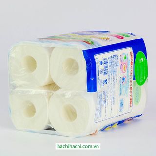 Khăn giấy bếp đa năng Ellemoi 2 lớp (4 cuộn x 100 tờ) - Hachi Hachi Japan Shop giá sỉ