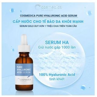 Tinh Chất Dưỡng Ẩm Cosmedica Pure Hyaluronic Acid Serum (60ml) giá sỉ