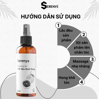 Xịt dưỡng tóc tinh dầu bưởi rừng Serenys 100ml