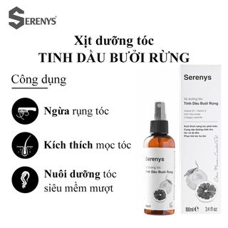 Xịt dưỡng tóc tinh dầu bưởi rừng Serenys 100ml