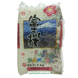 Gạo Nhật cao cấp Fuji Sakura Angimex Kitoku 2kg - Hachi Hachi Japan Shop giá sỉ
