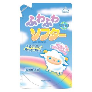 Nước xả làm mềm vải Rocket Soap 1.5l hương hoa dịu mát (túi refill) - Hachi Hachi Japan giá sỉ