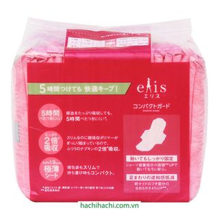 Băng vệ sinh siêu mỏng có cánh Elis compact 23cm (23 miếng) - Hachi Hachi Japan giá sỉ