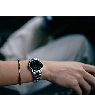 ĐỒNG HỒ NAM NỮ CAO CẤP D.W ICONIC BẠC MẶT ĐEN