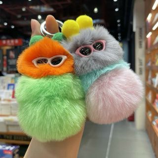 Móc khoá con sâu siêu cute