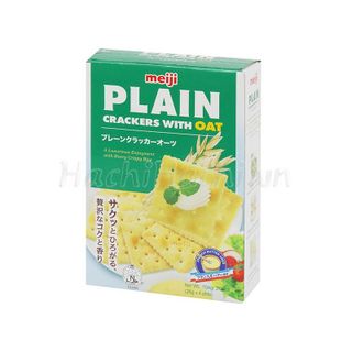 Bánh Plain Cracker yến mạch Meiji 104g - Hachi Hachi Japan Shop giá sỉ