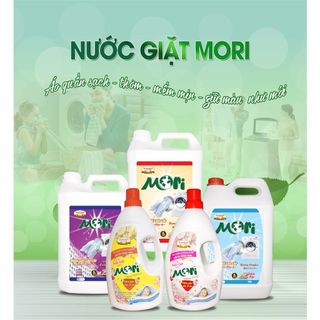 Nước Giặt Lưu Hương Mori Can 4,75Kg Hương Nước Hoa, Hương Comfor, Hương Enchenter