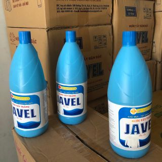 nước tẩy quần áo Javel , chai 1 lít và 2 lít