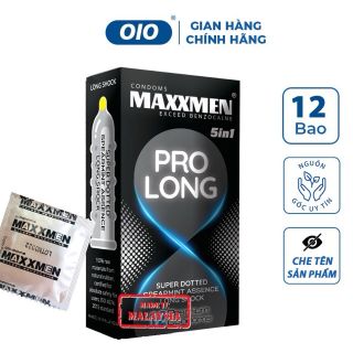 Bao cao su MAXXMEN PRO LONG siêu gân gai, mỏng kéo dài thời gian