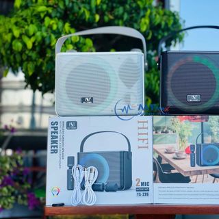 Loa Bluetooth Karaoke Mini YS226 kèm mic không dây công suất 35W