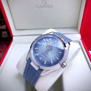 OMEGAA AQUA TERRA CHRONOMETER SUMMER BLUE