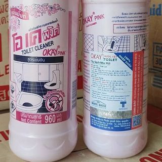 Nước Tẩy Bồn Cầu Okay Thái Lan [ chai 960ml ] thùng 12 chai