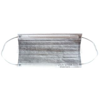 Khẩu trang Y Tế Face Mask 4 lớp than hoạt tính Vina Mask (55 cái) - Hachi Hachi Japan