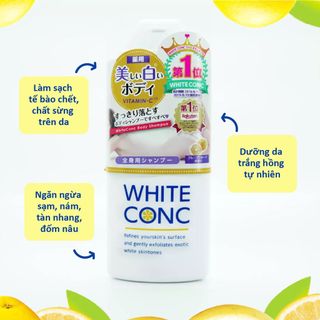 Sữa tắm trắng da White Conc (Marna Cosmetics) 360ml  - Hachi Hachi Japan Shop giá sỉ