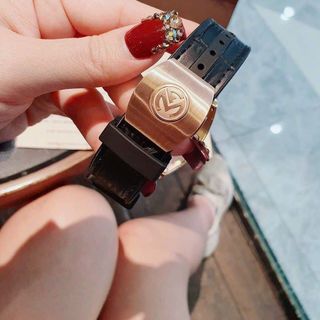 ĐỒNG HỒ NAM CƠ SIÊU CẤP F.RANK MU.LLER HỘT XOÀN ĐEN