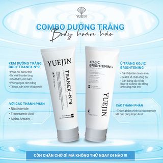 Kem dưỡng trắng da toàn thân Body Tranex-NO9 Yuejin (Dạng tuýp 200g)