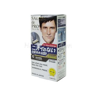Kem nhuộm tóc bạc không mùi dành cho nam Salon De Pro Mca6 1 (Màu nâu đen) - Hachi Hachi Japan Shop giá sỉ
