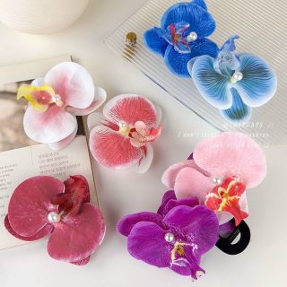 Kẹp tóc hoa lan