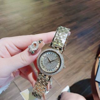 ĐỒNG HỒ NỮ CAO CẤP M.K FULL ĐÁ SIZE 33 L2