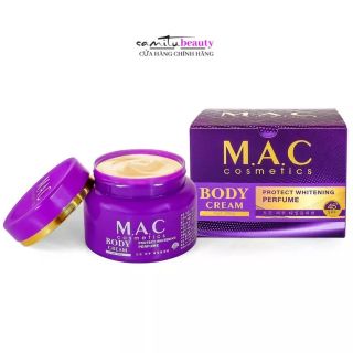 Kem body m.a.c trắng da toàn thân chống nắng makeup tẩy mạnh công thức Trắng nhanh trắng bóc sau lần đầu sử dụng 200gam