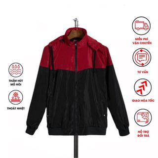 Áo Khoác Dù 2 Lớp, Áo Khoác Dù Lót Lưới Bên Trong Hàng Cao Cấp Thời Trang Hot Trend