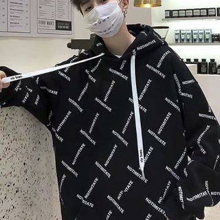 Áo Khoác Hoodie Nam Nữ Nỉ Ngoại Fom Rộng Dày Đẹp In Chữ Phối Tay Siêu Hot Trend