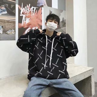 Áo Khoác Hoodie Nam Nữ Nỉ Ngoại Fom Rộng Dày Đẹp In Chữ Phối Tay Siêu Hot Trend