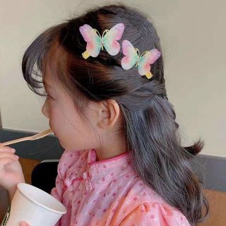 Kẹp tóc bướm sét 2 cái