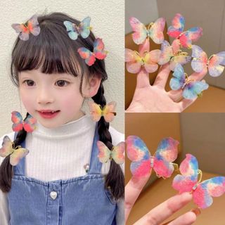 Kẹp tóc bướm sét 2 cái