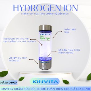 Bình nước điện phân giàu Hydrogen IONVITA mã ECO100N