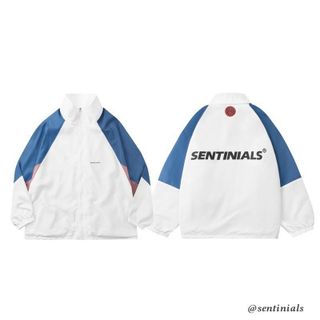 Áo Khoác Dù SENTINIALS 2 Lớp Form Rộng Nam Nữ Unisex, Áo Gió Bomber Bóng Chày Chống Nắng Ulzzang