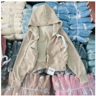 Áo khoác nhung tăm nữ cao cấp-mẫu mới hot trend