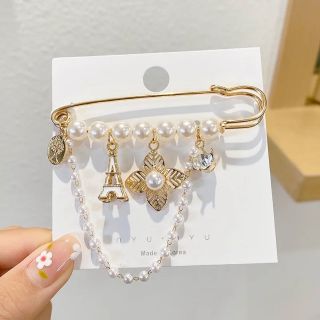 Ghim Cài Áo Cố Định Quần Áo Chống Chói Điều Chỉnh to nhỏ thời trang dành cho nữ (3 mẫu như hình)