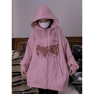 Áo Khoác Hoodie Zip 3 Màu Nam Nữ Ulzzang Unisex-chất nỉ bông in chữ nỗi nơ COR dày dặn cottonn mềm mịn