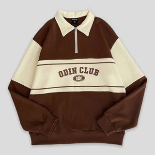 Áo Khoác Hoodie & Sweater Nam Nữ Logo In Chữ ODINCLUBB Cổ Trụ Dây kéo Ngực Chất Nỉ PE Sang Xịn Mịn