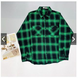 Áo Khoác Sơ Mi Caro Unisex Cao Cấp Tặng Kèm Áo Thun Trắng Trơn Thời Trang  Siêu Hot